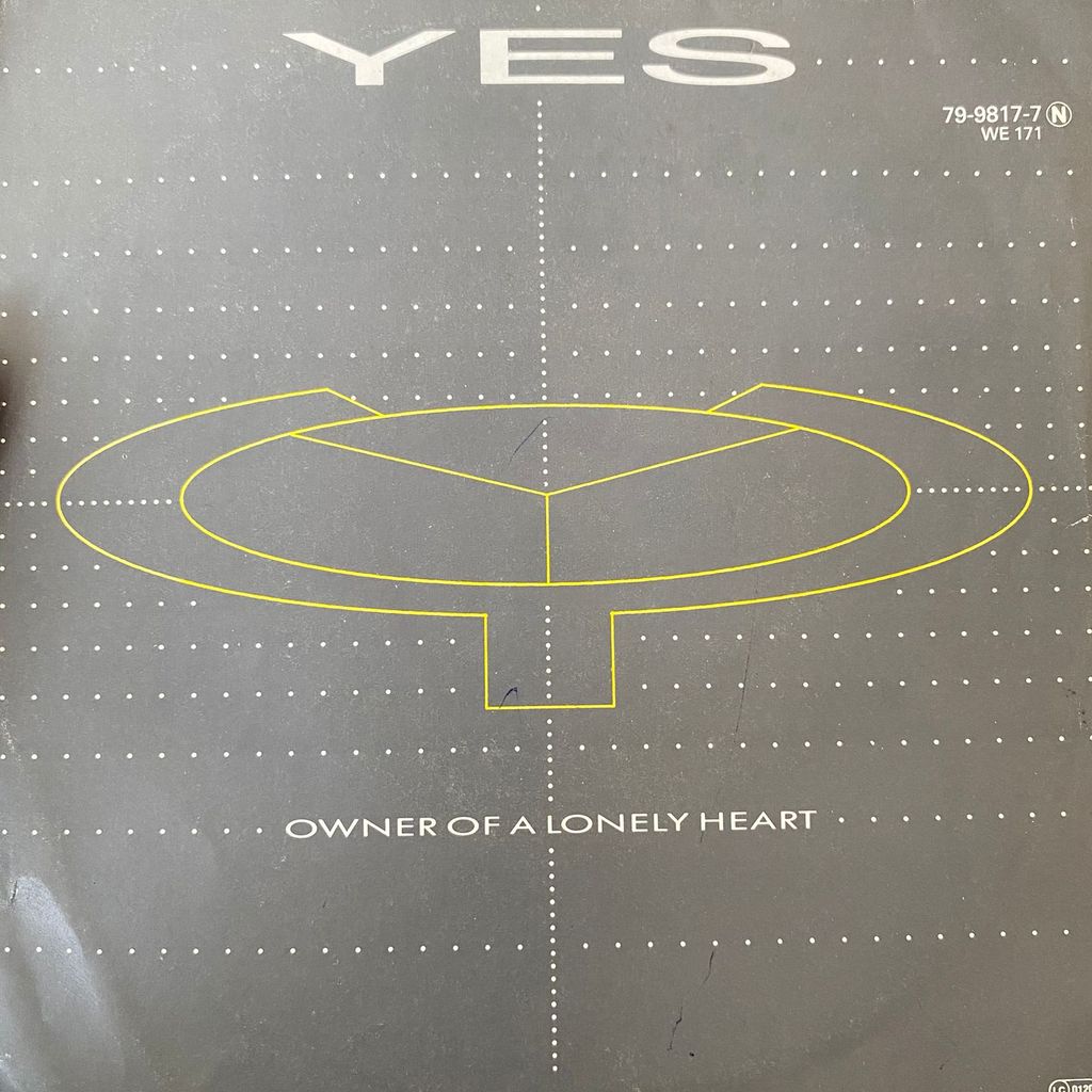 [7"] Yes - Owner Of A Lonely Heart | Vinyl / Piringan Hitam / PH