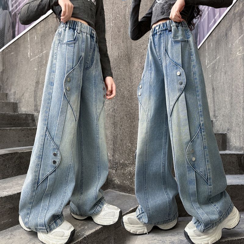 OOTD Style Terbaru Celana Jeans Anak Perempuan Celana Jeans anak cewek Celana Jeans Bahan Tebal Desi