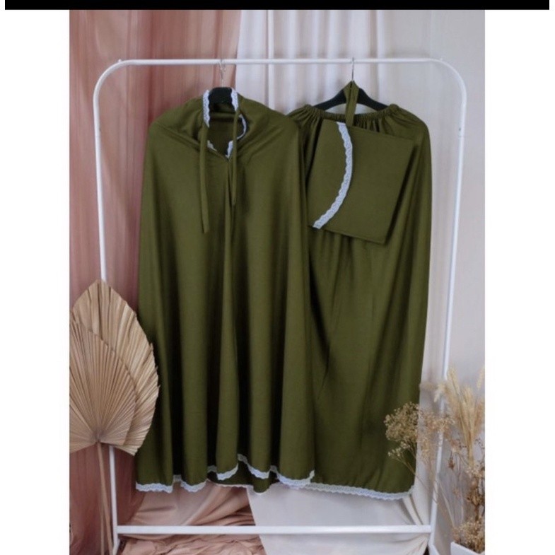 Grosir MUKENA DEWASA HYGET AMPLOP POLOS RENDA JUMBO HYGET PREMIUM BY D&N Collection
