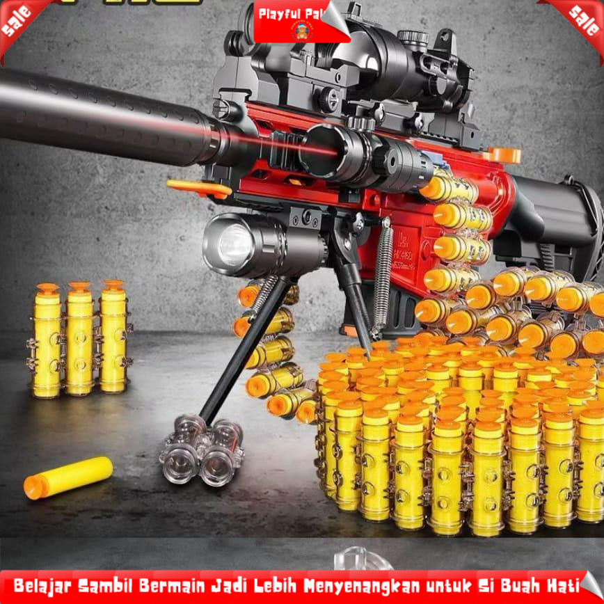 MAINAN TEMBAK-TEMBAKAN  MANUAL DAN ELECTRIC UNTUK ANAK LAKI-LAKI / MAINAN TEMBAK-TEMBAKAN UNTUK ANAK
