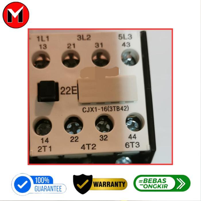 kontaktor persamaan siemens 3tb/tf42 22 CJX1-16/22 220vac