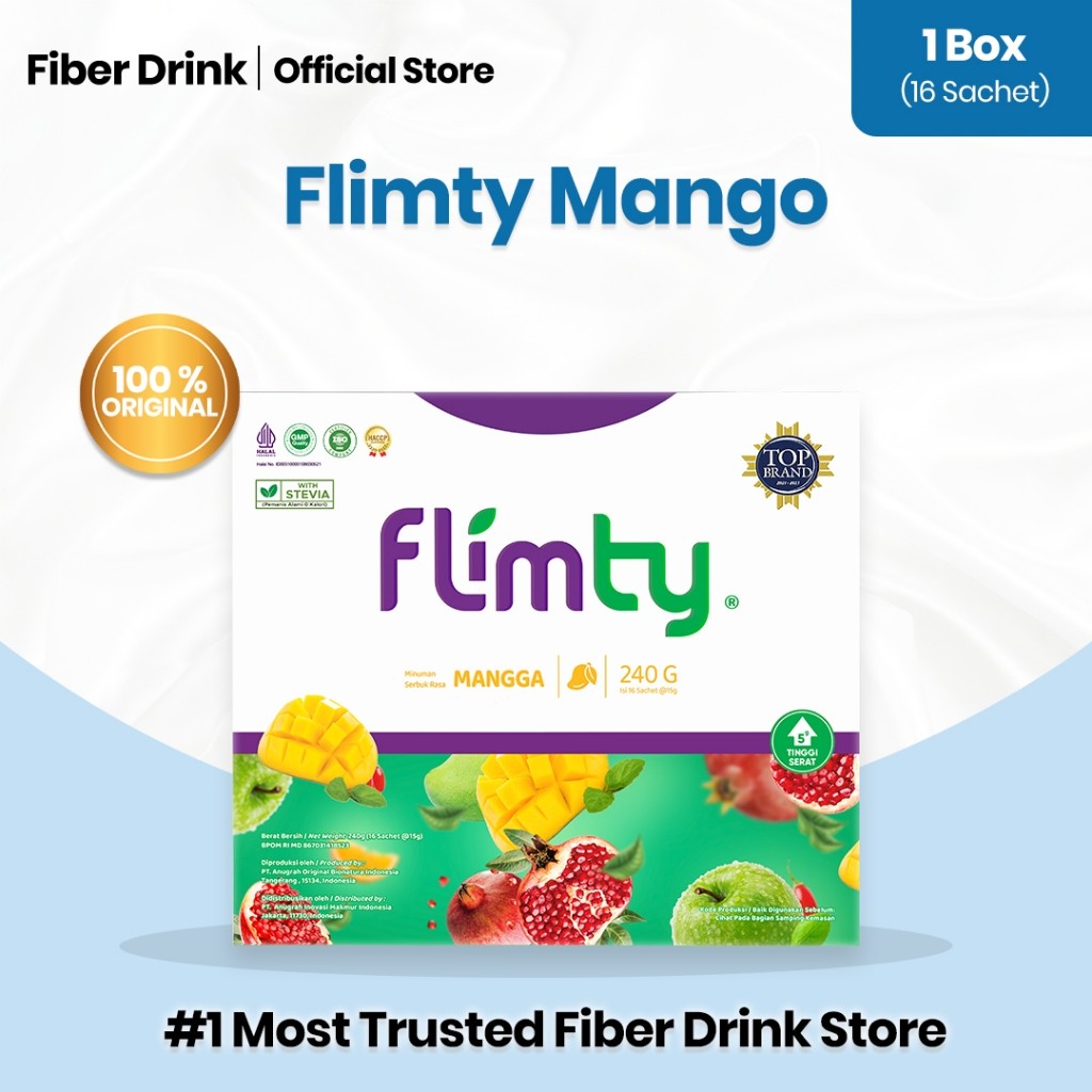Flimty - Fiber Drink Diet Sehat