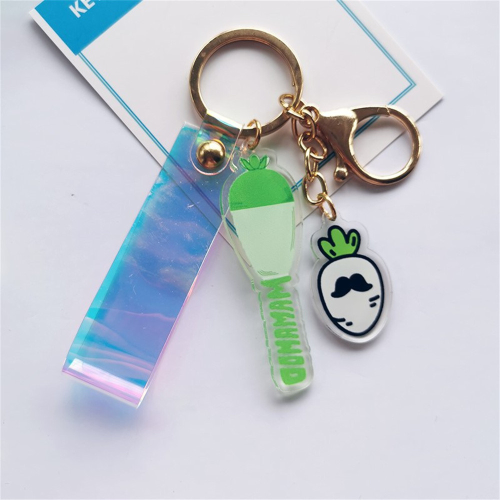 Kpop ATEEZ ASTRO MAMAMOO IU GOT7 Keychain Light Stick Pendant Keyring Bag Phone Backpack Key Chain A