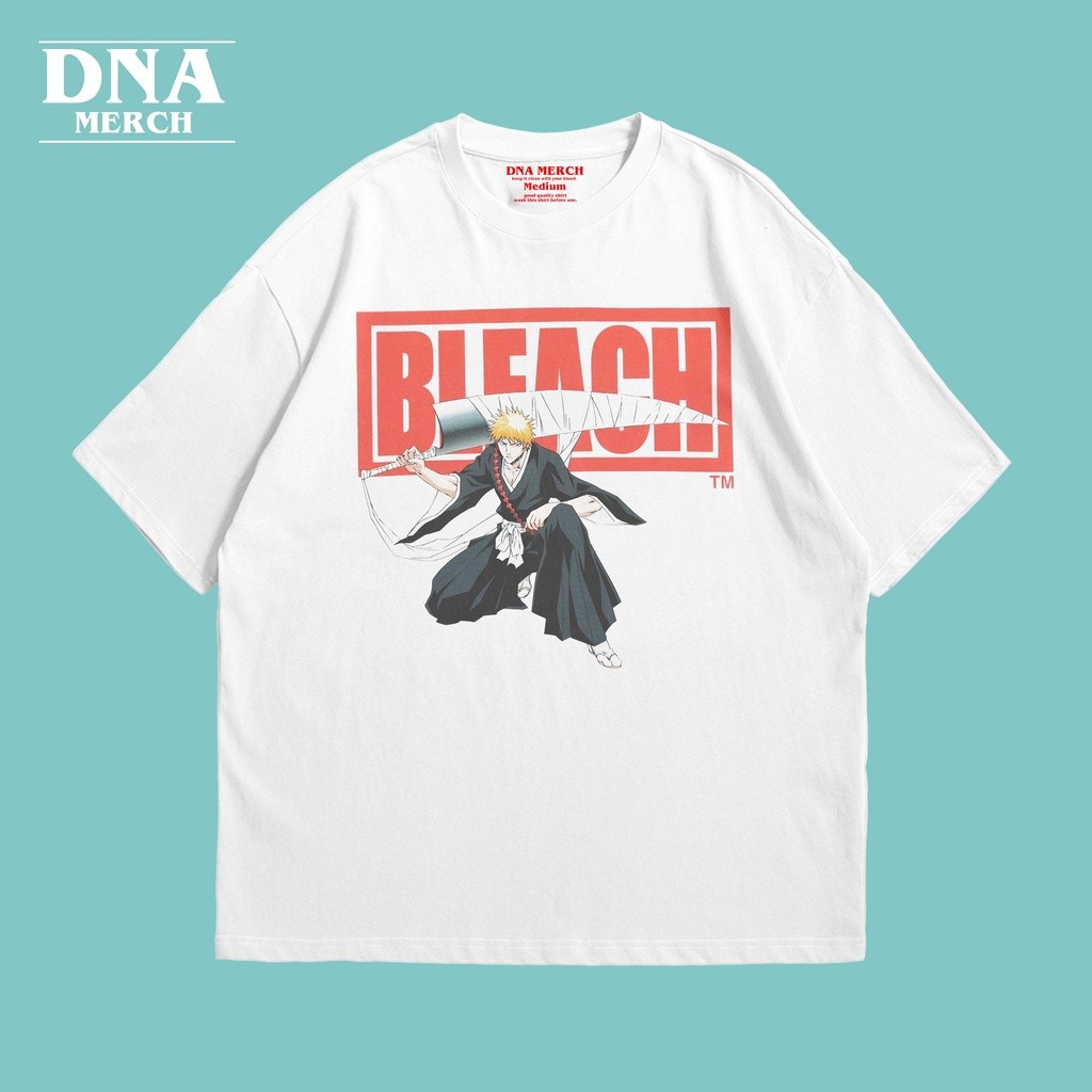 (COD) DNA Merch "BLEACH"/Kaos Anime Bleach/Oversized/Tshirt Bleach anime