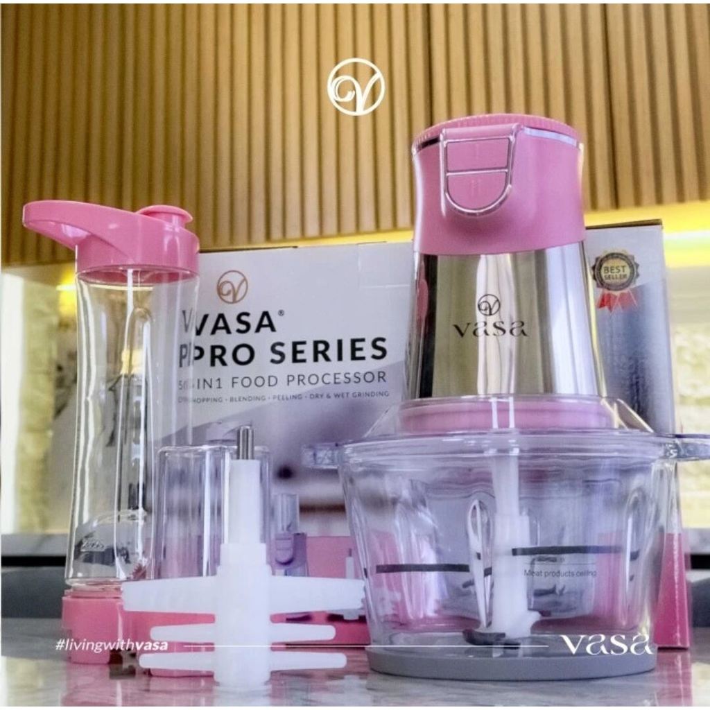 promo toko VASA MULTIFOOD PROCESSOR | PRO SERIES  5 IN 1 CHOPER BLENDER GRINDER MIXER PENGUPAS BAWAN
