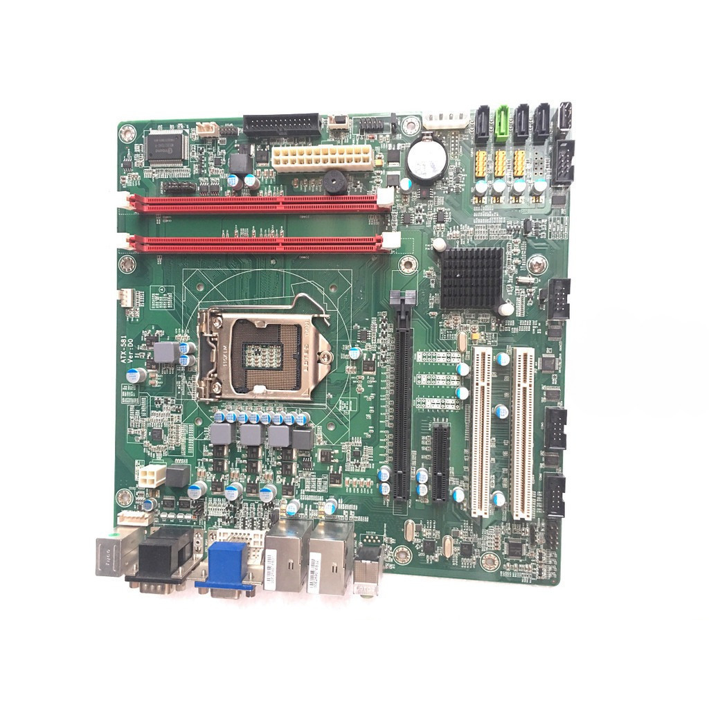 IRH Kontrol Motherboard ATX-581 1155 Pin Motherboard Micro ATX Industri dan i3/i5/i7