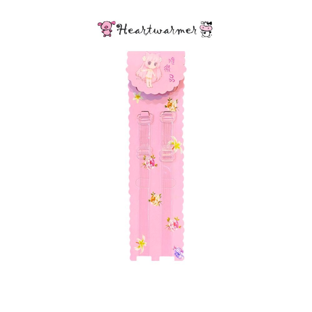 Tali Bra BH Karet Bening Elastis Kar Sepasang