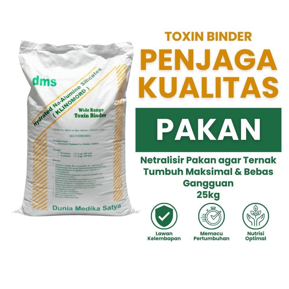 Toxin Binder Grosir - Toxin Binder 25 Kg - Toxin Binder Pakan Ternak - Pakan Ternak Anti Jamur