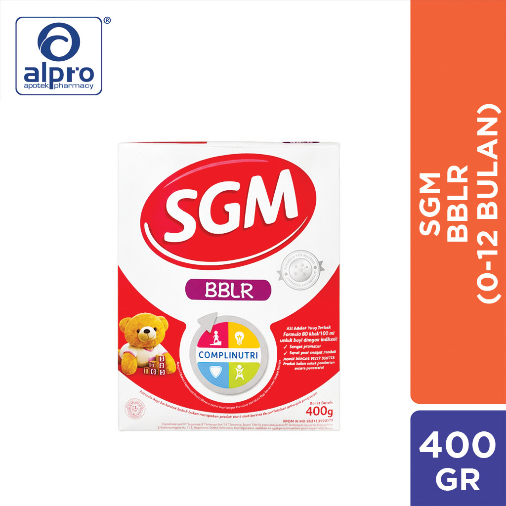 SGM BBLR Formula Bayi Bubuk 400 Gr
