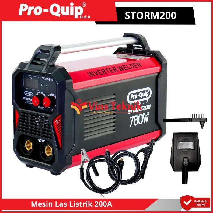 ProQuip STORM200 Mesin Las Listrik Travo Las Inverter IGBT MMA 200A STORM 200