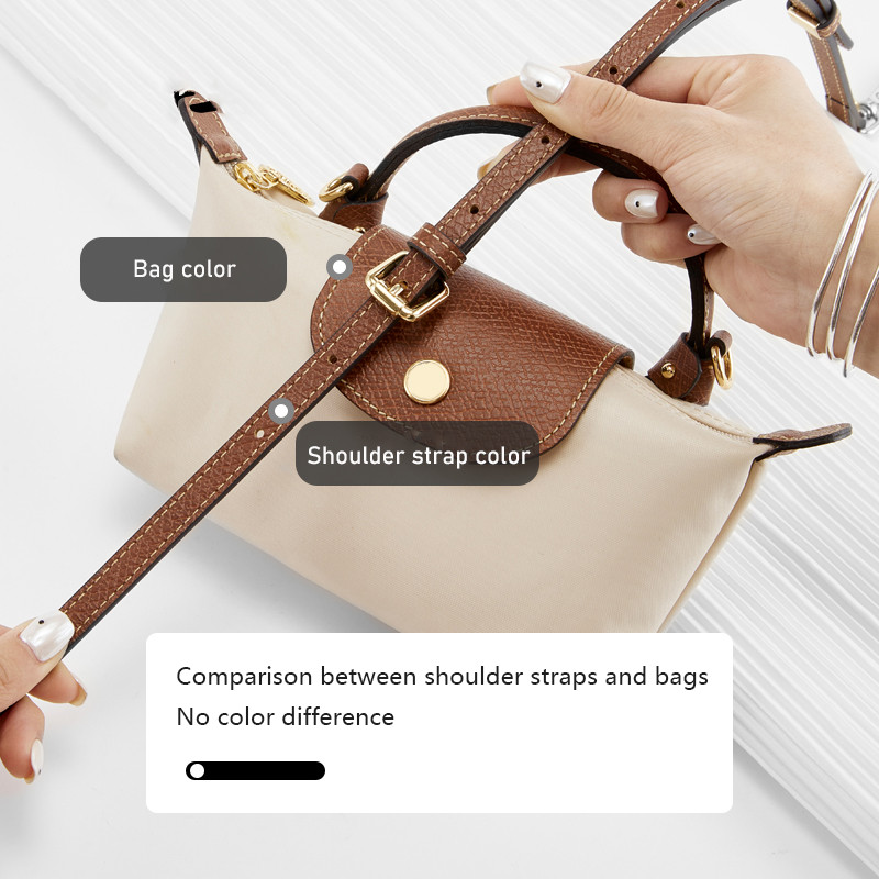 Shoulder Strap For Longchamp Mini Pouch Handbag Slung Bag Shoulder Strap Bag Belt Without Punching M
