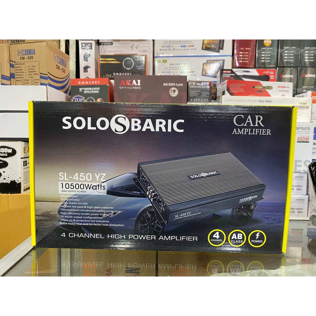 Ampli Power Mobil Solobaric SL 450Yz