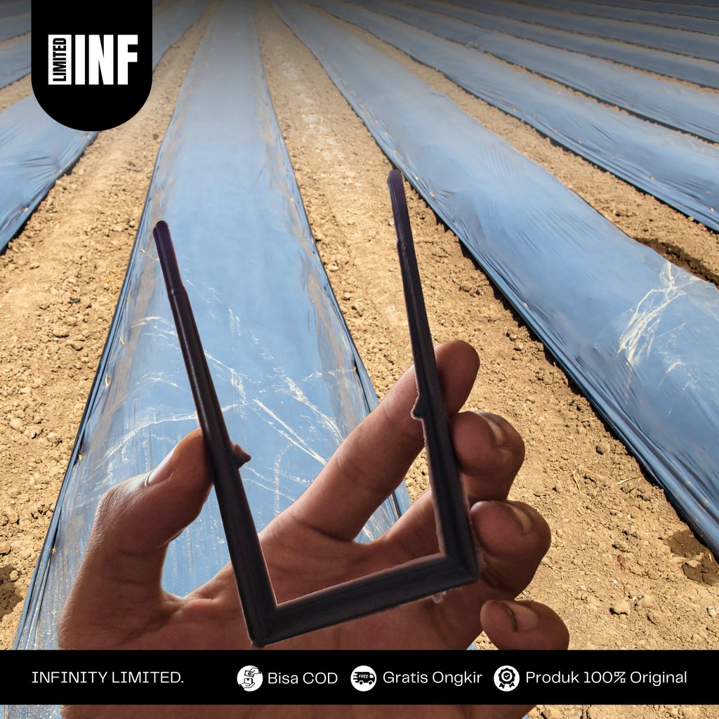 Pasak Mulsa Modern 1 Kg ±250 Biji – Tusuk Mulsa Plastik Tebal