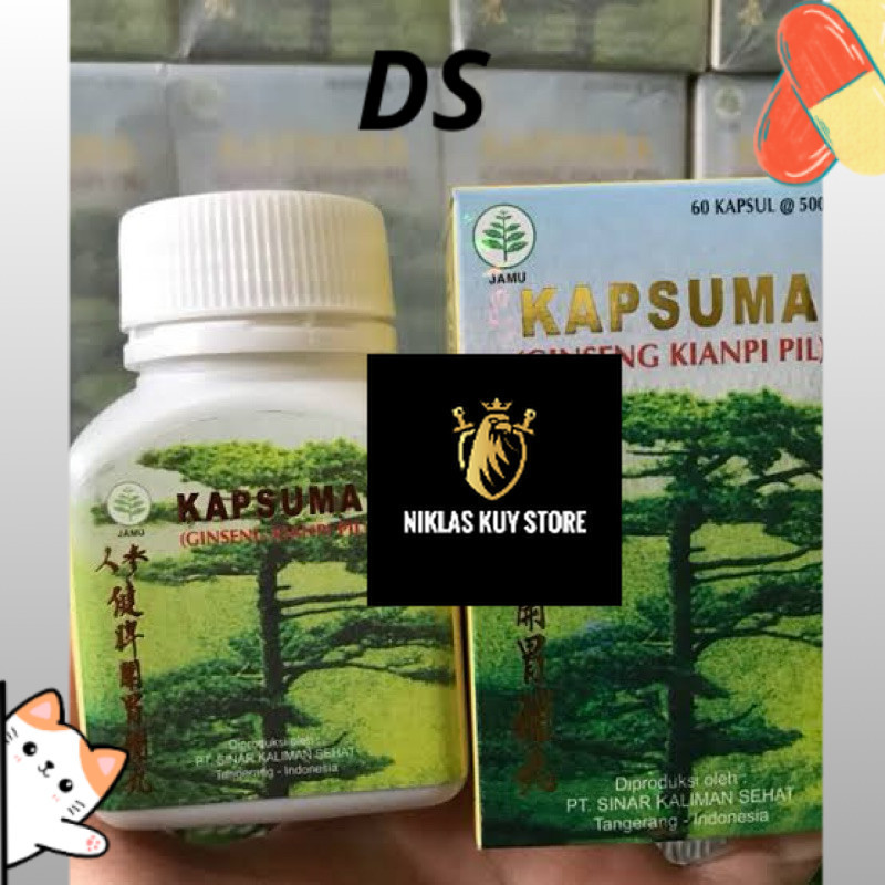 ORIGINAL 100% KIANPI  GINGSENG PENGGEMUK KAPSUMA KIAN PI PIL Original Ginseng kianpi BPOM