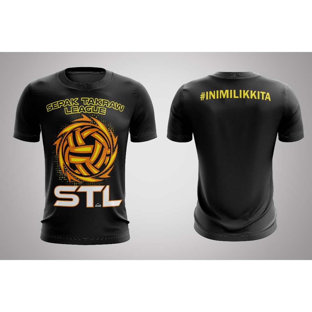 ju STL Sepak Takraw League Microfiber Tshirt Jersey
