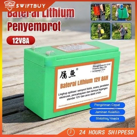 Aki Baterai Litium Lithium Sinleader 8ah 10ah 12ah 14ah 16ah Sprayer Elektrik