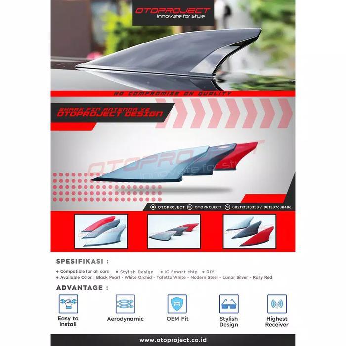 BARU antena sirip hiu shark Fin universal ASLI