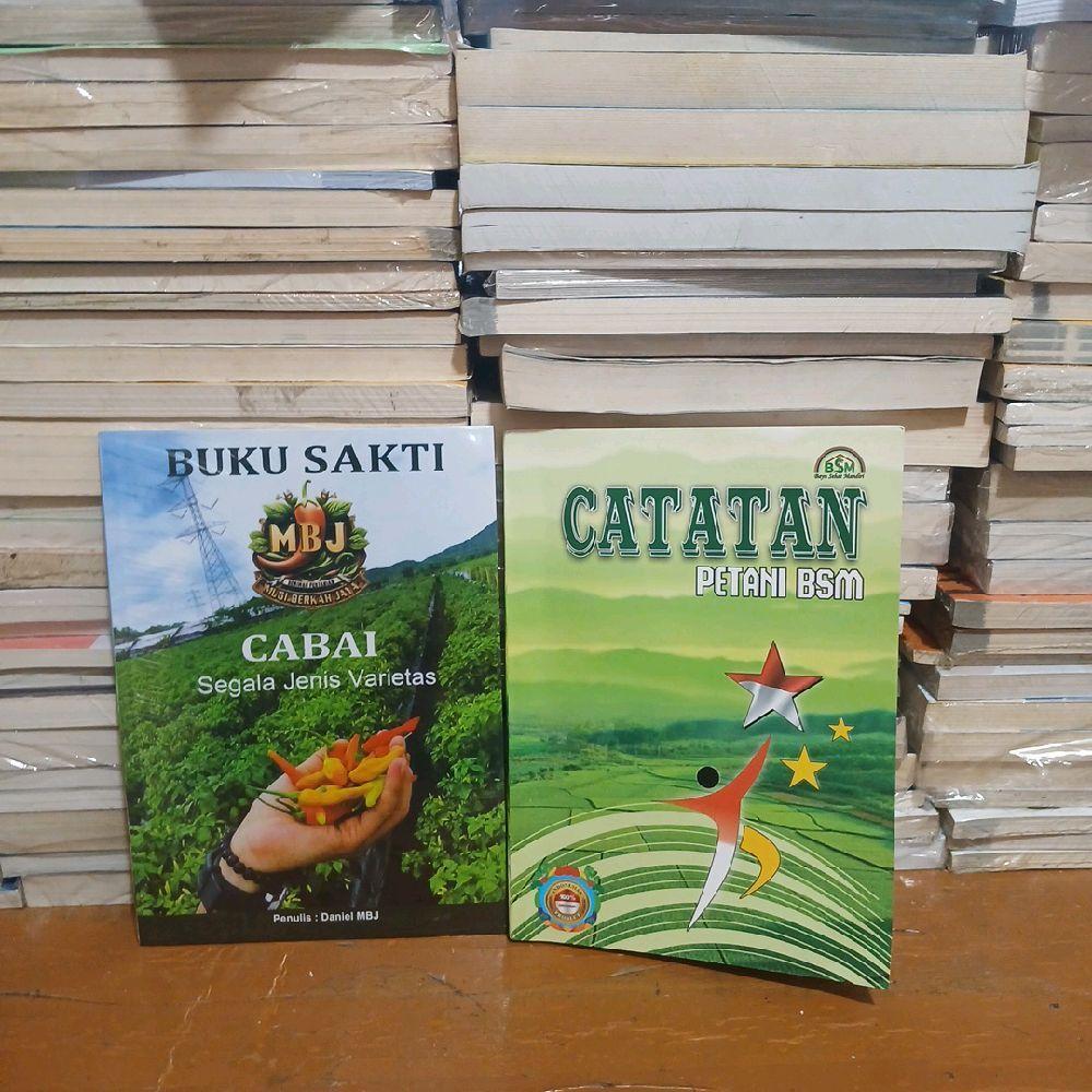 Buku paket 2 buku sakti mbj cabai edisi 3 dan catatan petani bsm