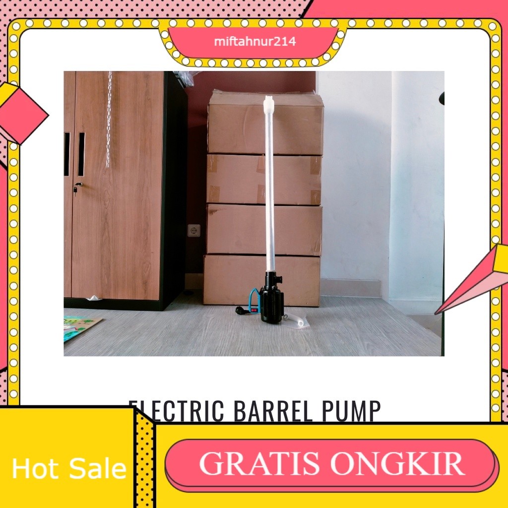 Electric Barrel Pump DYB-60YT-1 220V 150W 40L/M