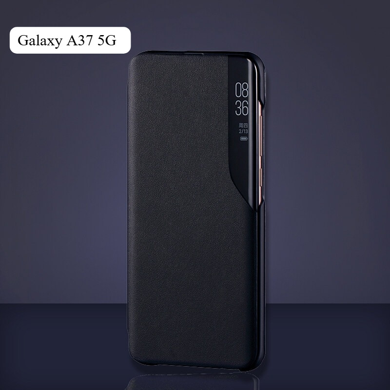 For Samsung Galaxy A37 A57 Translucent Smartphone Flip Protective Case Cover for Samsung Galaxy A57 