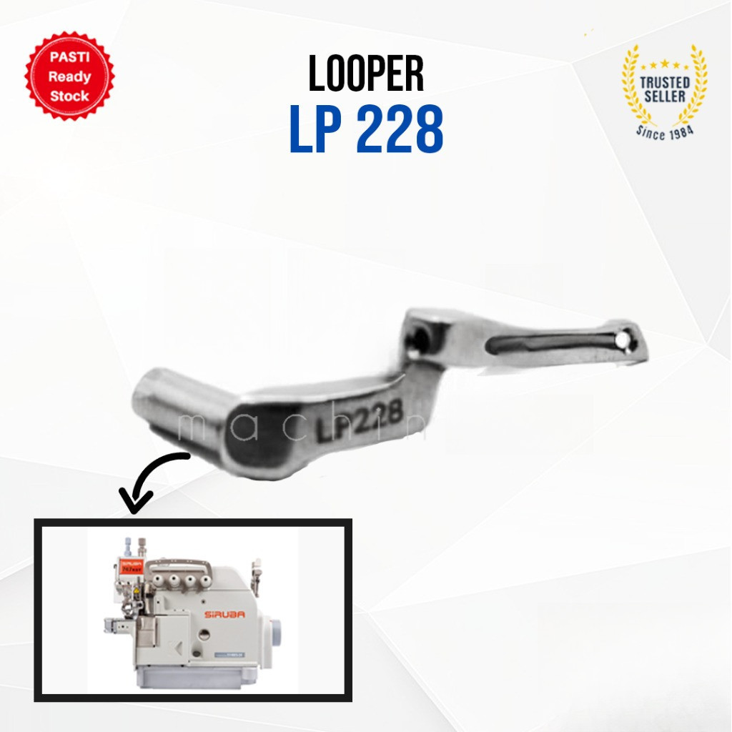 LP228 SIRUBA 747K Looper mesin jahit OBRAS