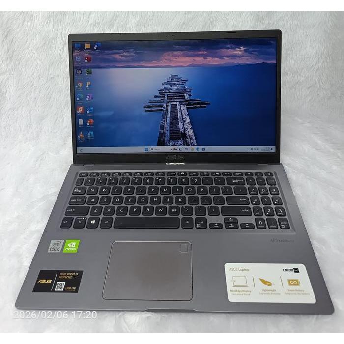LAPTOP ASUS A516J CORE I5 GEN 10 NVIDIA MX330 RAM 8 GB SSD 256 GB ABU-ABU MULUS