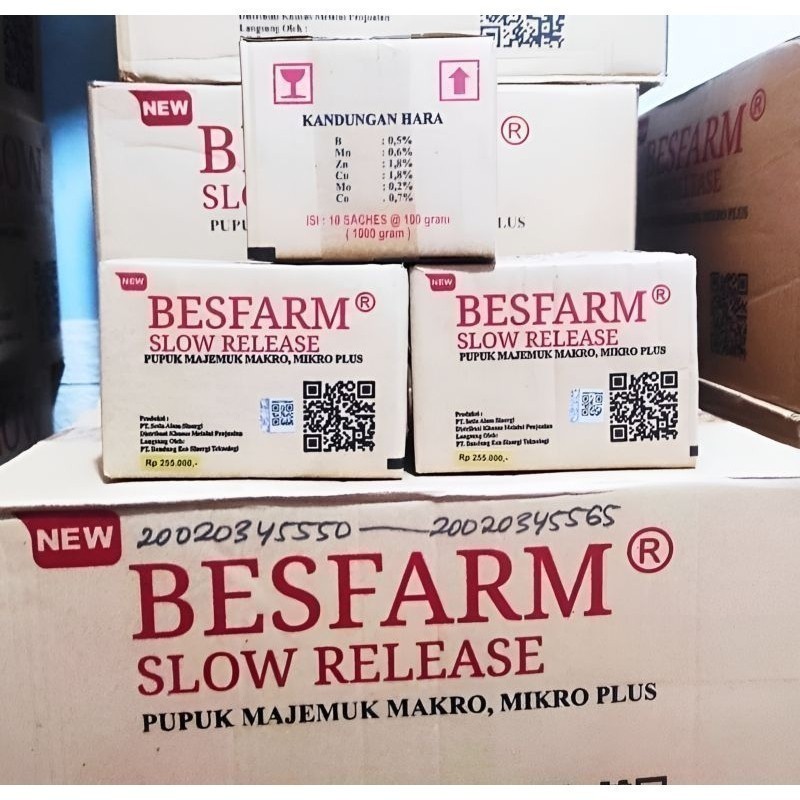 Besfarm slow release original 100% - pupuk sawit terbaiik