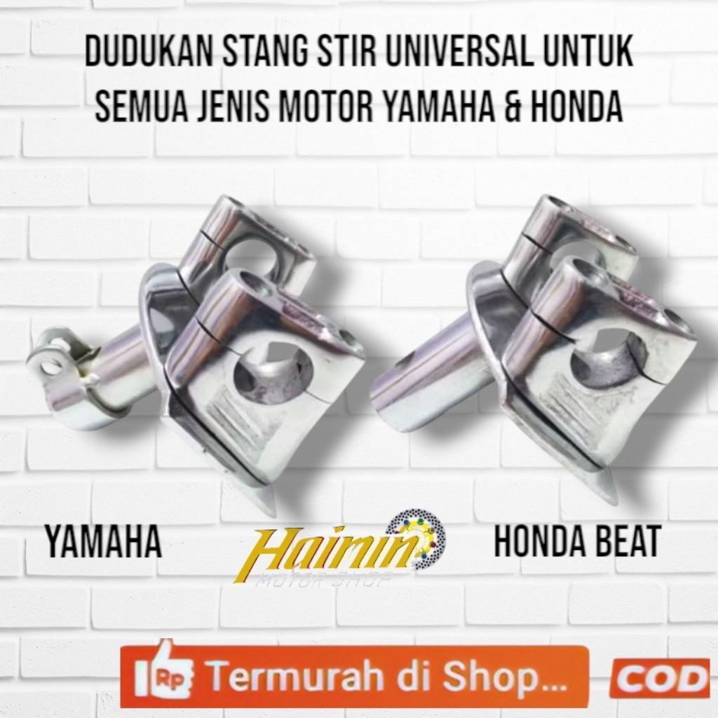 ID Stir Trondol  Adaptor Dudukan Stang Stang Meja Stir Raiser Fatbar Universal Untuk Semua Jenis Spa