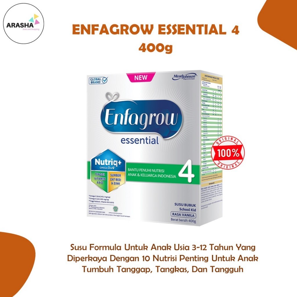 SUSU ENFAGROW ESSENTIAL 4+ 400gr