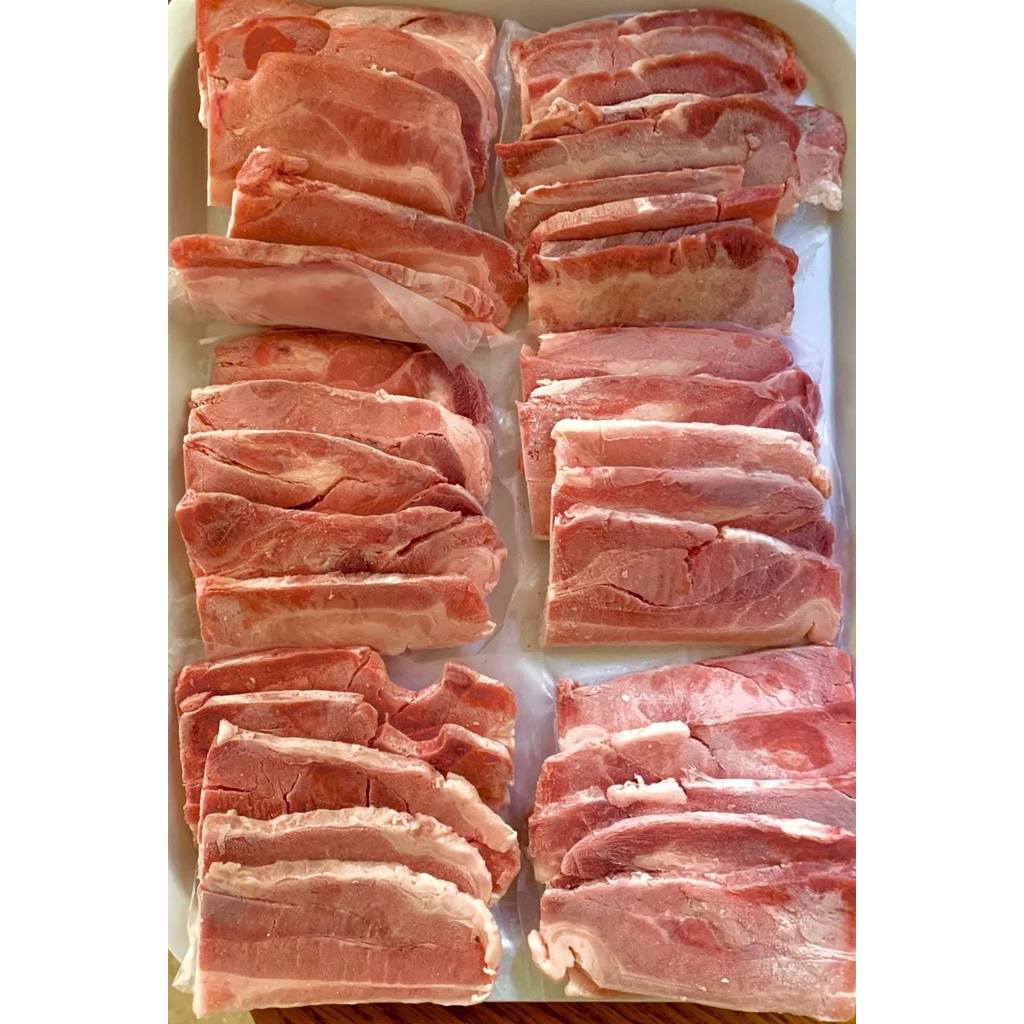 AIM COREN SPAIN Import Pork Belly Skinoff daging babi impor
