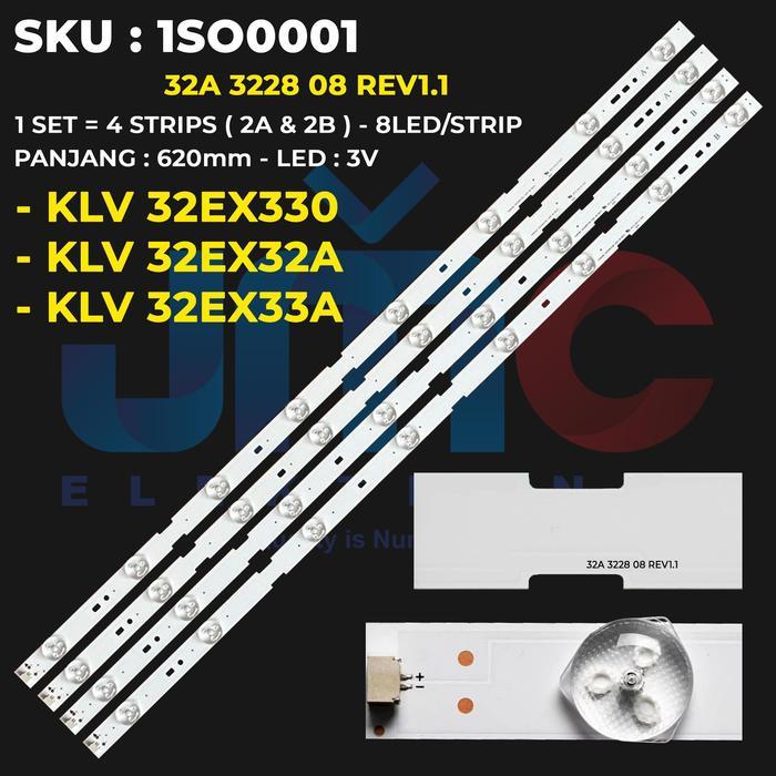 BACKLIGHT TV 32 Inch KLV-32EX33A KLV-32EX330 KLV-32EX32A