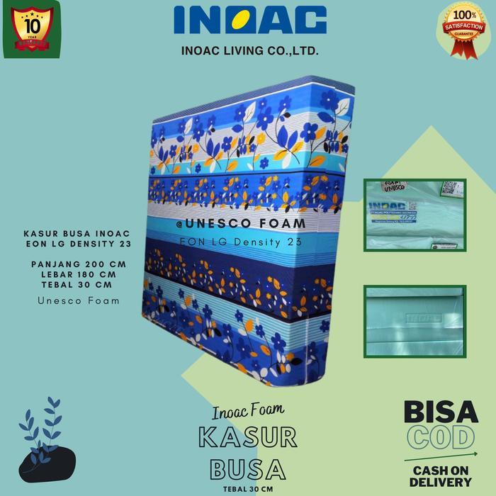 Kasur Busa Inoac 200x180x30 Original D23 Garansi 10 Thn