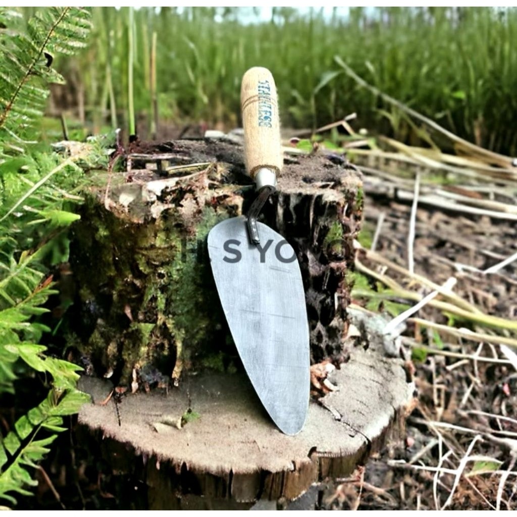 Sendok semen stainless steel / cetok pertukangan