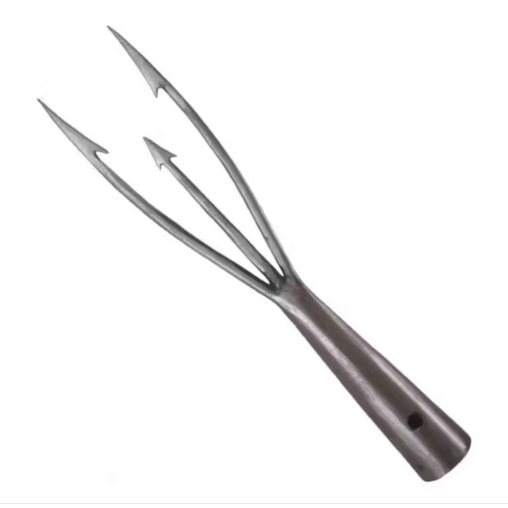 Murah cod srampang ikan/tombak ikan mata 3 cek dulu baru bayar