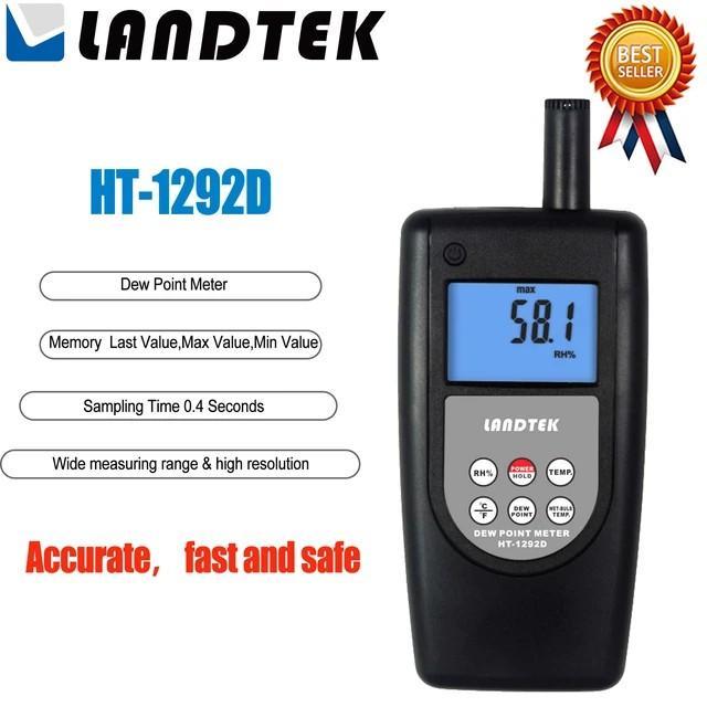 Landtek HT-1292D Dew Point Meter Humidity Temp Wet Bulb Temp Meter