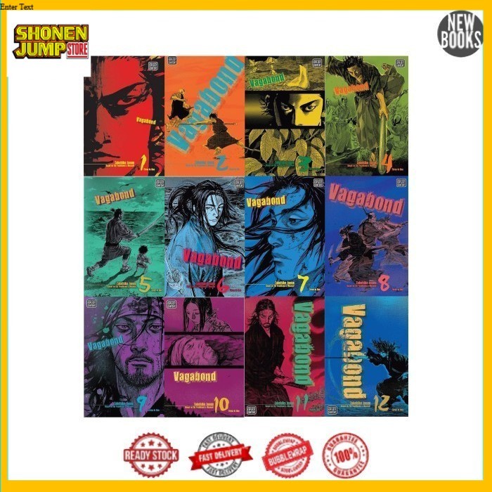 Vagabond (VIZBIG Edition), 12 Book series