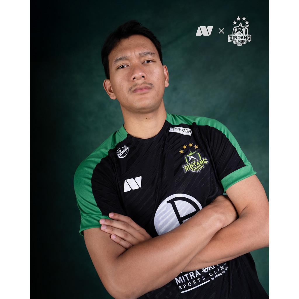 Noij Kaos Jersey Olahraga Set Match BTS 25/26 - Black