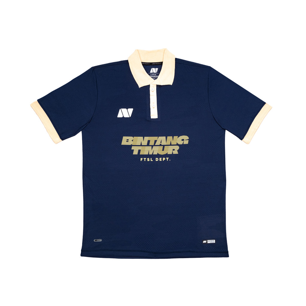 Noij Kaos Jersey Polo Bench BTS 25/26 - Navy