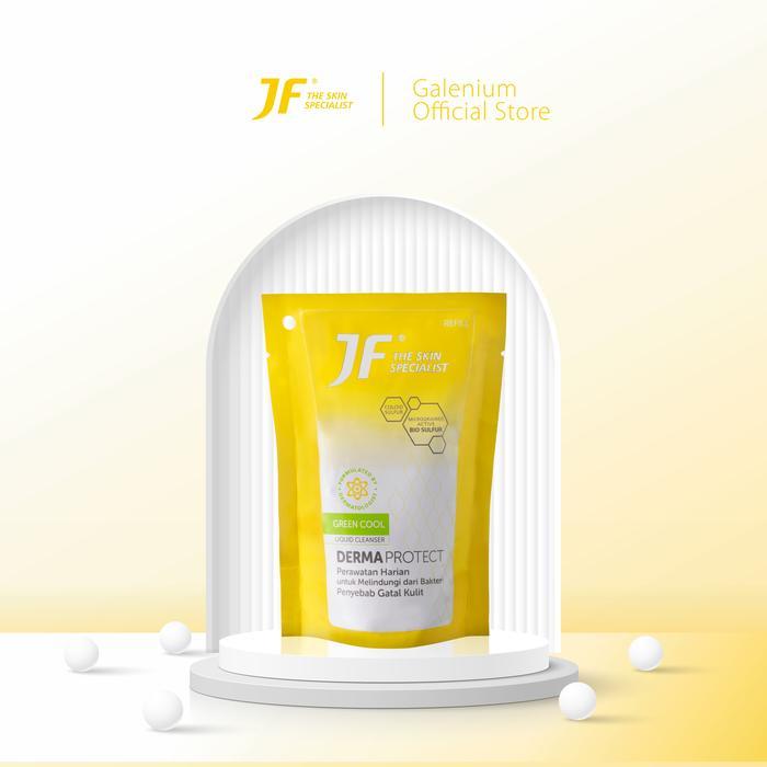 JF Derma Protect Green Cool Liquid Cleanser Pouch