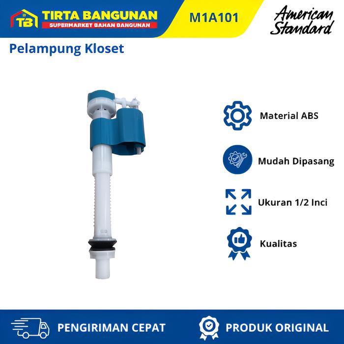 AMERICAN STANDARD M1A101 PELAMPUNG KLOSET CLOSET TOILET DUDUK Wc