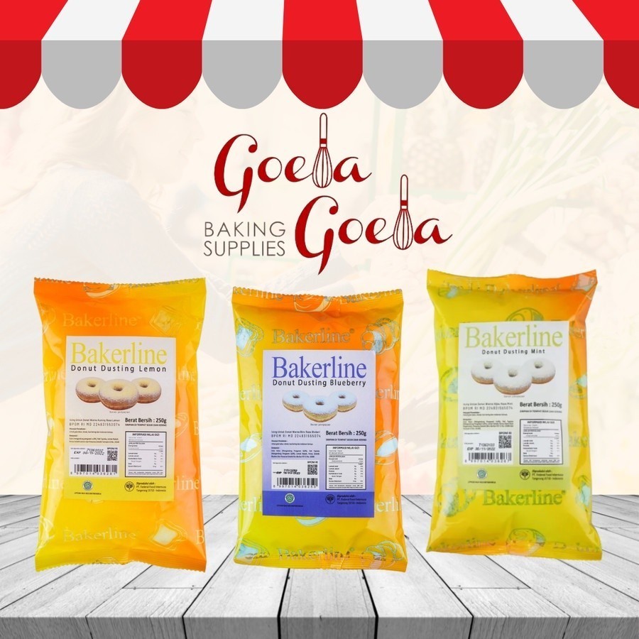 Snow White Bakerline Gula Halus Toping Donat