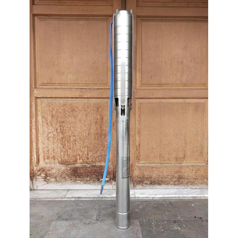 MAXPUMP Pompa Air Submersible 150QJ30-23/3-3SPAP 6 Inch 4HP 3 Phase 380V 30m3/h 33m Head Stainless S