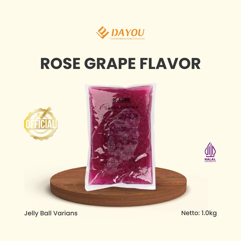 DA YOU - Jelly Ball Rose Grape Flavor