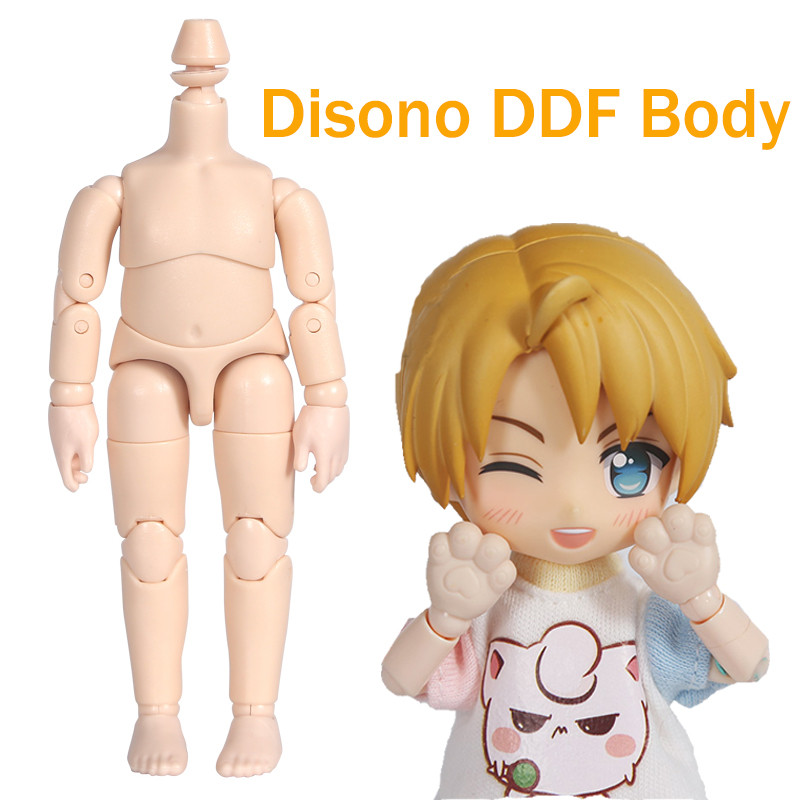BJD sono DDF body doll body for GSC clay head,ob11 baby head, obitsu 11, 1/12bjd dolls toys for girl