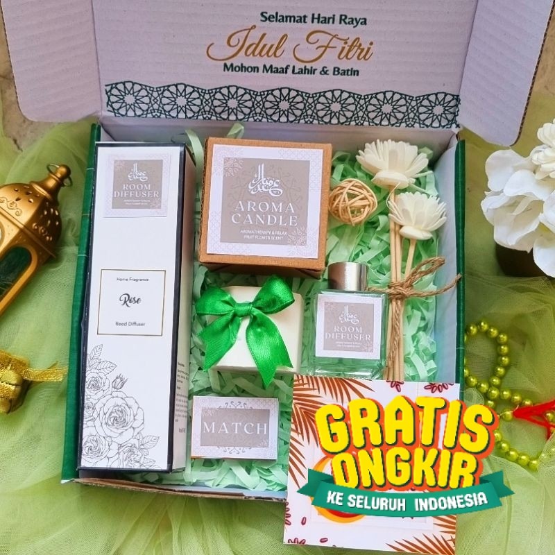 Hampers Lebaran Diffuser / Kado Lebaran / Hampers Idul Fitri- Hempers Murah