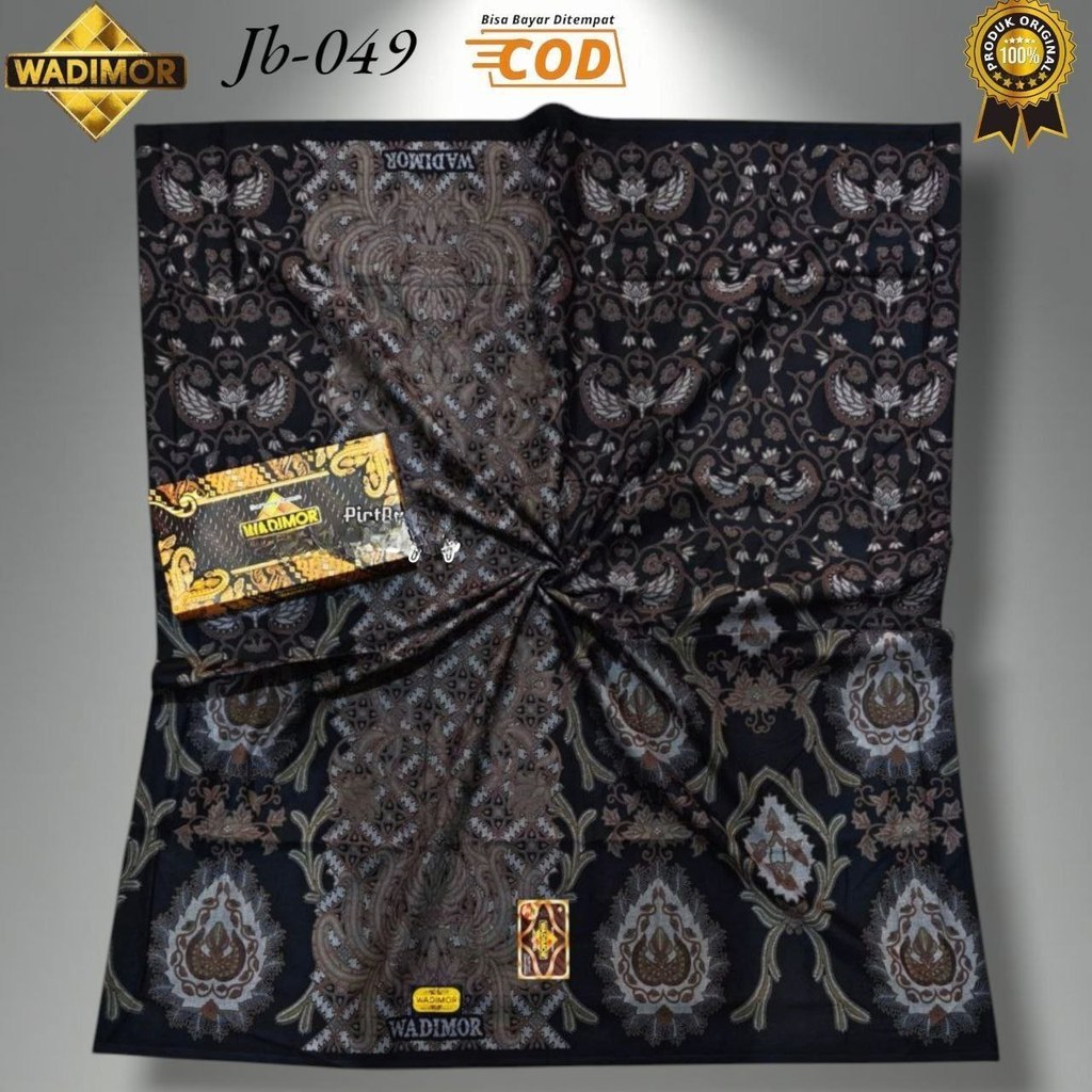 Wadimor Sarung Wadimor Motif Jawa Batik & Hitam Polos Terbaru