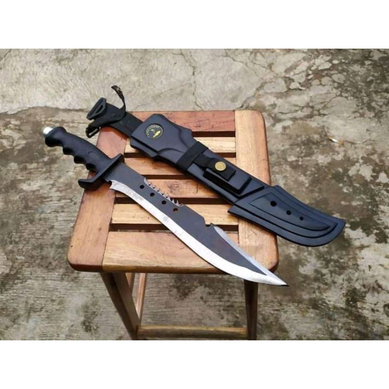AVENSTORE Jawara212 PISAU COBRA BESAR PISAU KOMANDO TNI & POLRIN HUNTING & SURVIVAL