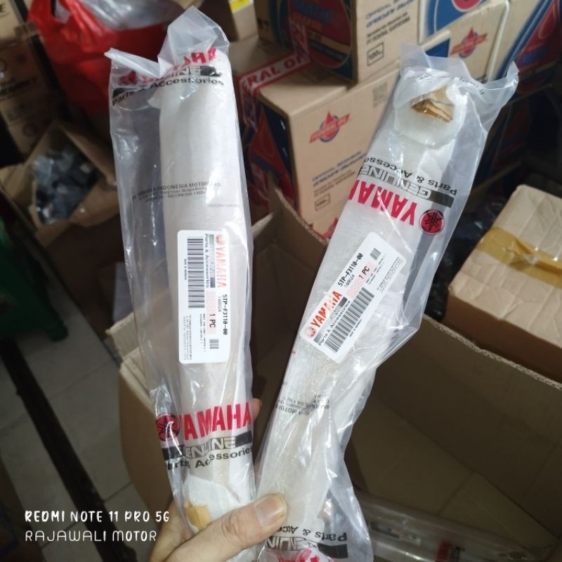5TP-F3110-00 As shock depan Jupiter Z old 5TP Yamaha Original (Harga sepasang)