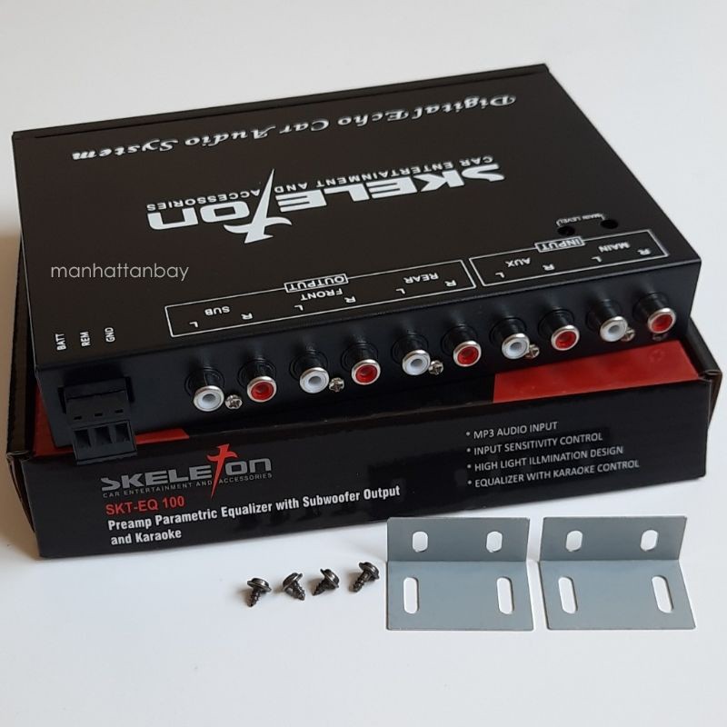 Promo Murah Preamp Parametric Equalizer dengan Subwoofer Output Dan Karaoke Terlaris