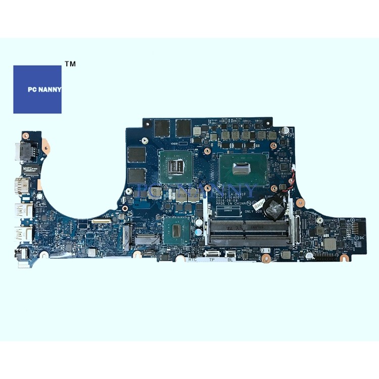 PANNY Mainboard BCV00 LA-D991P for Dell Inspiron 15 7566 i7-6700HQ 4GB GTX 960M Laptop motherboard